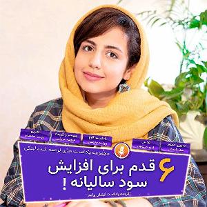 پادکست آموزشی شش قدم برای افزایش سود سالیانه