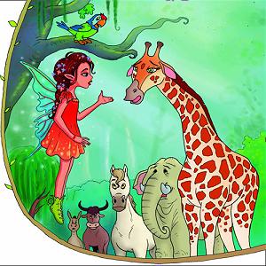 روباه گیاهخوار و آرزوی کلاغ! قصه کودکانه فرشته جنگل و آرزوی حیوانات