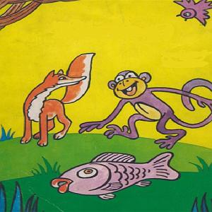 روباه گیاهخوار و آرزوی کلاغ داستان کودکانه