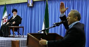 خامنه ای مداحی آقای علیزاده در حضور امام خامنه ای