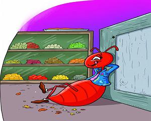 مونولوگ زیبای امتحان سخت قصه صوتی کودکانه مورچه ی سخت کوش