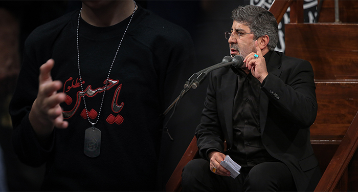 خامنه ای مرثیه‌سرائی جناب محمدرضا طاهری