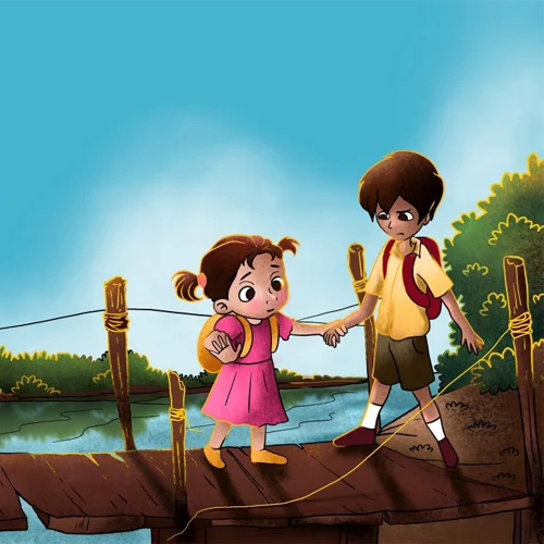 دختر از هم گسیخته داستان کودکانه دختر شجاع