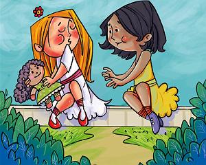 داستان عصبانیت دوست بیمار داستان کودکانه صمیمی