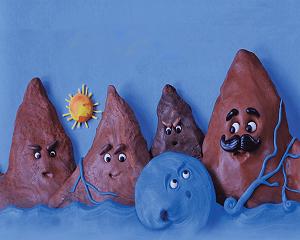 14 داستان یک وهابی! - درست وسط هدف! داستان کودکانه دریای آبی خودخواه